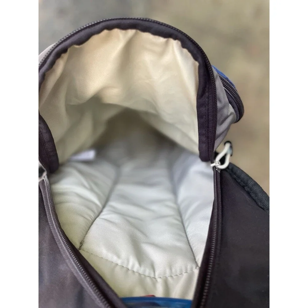 JanSport x Nalgene Hydration Pack Backpack Blue Black WITH Bladder EUC